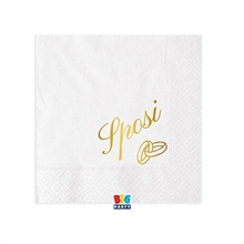 TOVAGLIOLI SPOSI 25X25CM 16PZ