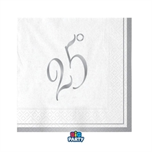 TOVAGLIOLI 25 ANNIVERSARIO 25X25CM 16PZ