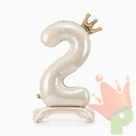 PALLONCINO MYLER NUMERO 2 CREMA 84CM