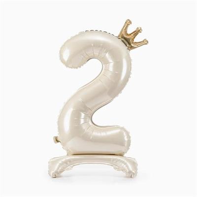 PALLONCINO MYLER NUMERO 2 CREMA 84CM