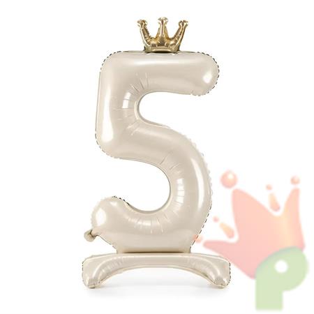 PALLONCINO MYLER NUMERO 5 CREMA 84CM