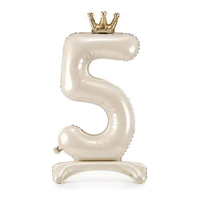 PALLONCINO MYLER NUMERO 5 CREMA 84CM