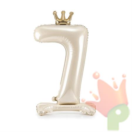 PALLONCINO MYLER NUMERO 7 CREMA 84CM