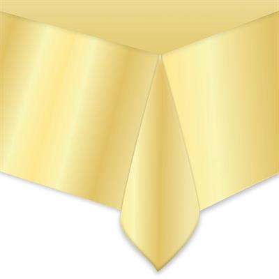 TOVAGLIA IN PLASTICA ORO METAL 137X274CM