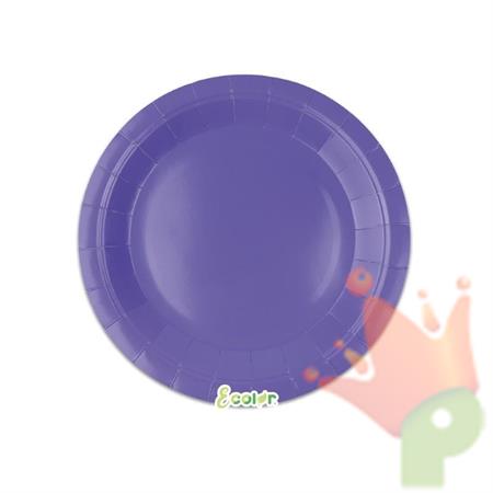 PIATTI ECOLOR LAVANDA 18CM 25PZ