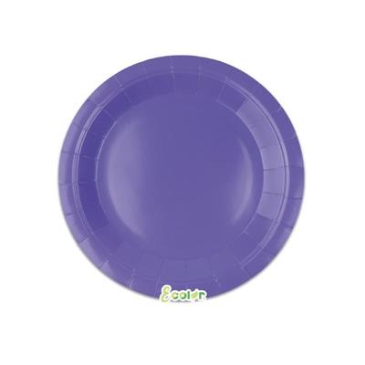 PIATTI ECOLOR LAVANDA 18CM 25PZ
