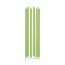 CANDELINE A MATITA VERDE OLIVA 15CM 12PZ