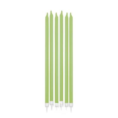 CANDELINE A MATITA VERDE OLIVA 15CM 12PZ