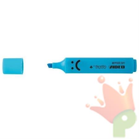 EVIDENZIATORE TRATTO VIDEO EMOTION AZZURRO TRISTE