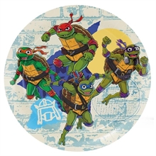 PIATTI TARTARUGHE NINJA 18CM 8PZ