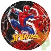 PIATTI SPIDERMAN 23CM 8PZ