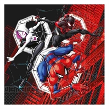 TOVAGLIOLI SPIDERMAN 33X33CM 20PZ
