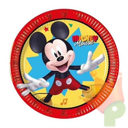 PIATTI TOPOLINO 20CM 8PZ