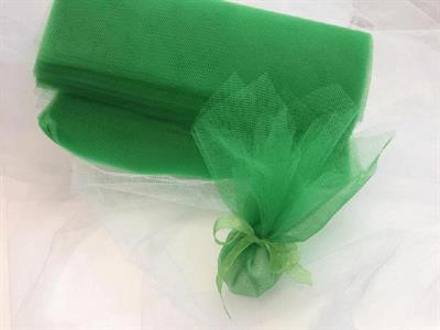 VELO ORGANZA QUADRATO VERDE 24CM 50PZ