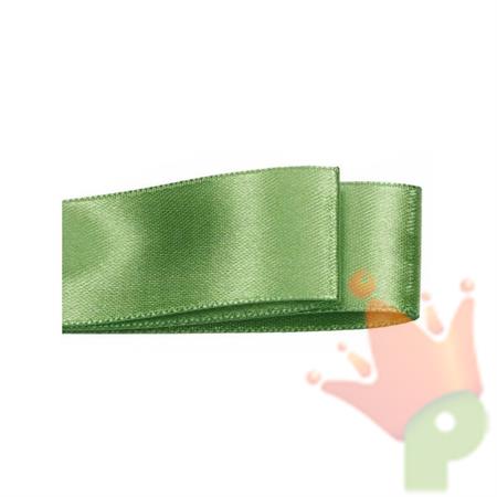 NASTRO RASO VERDE SALVIA 25X50MT