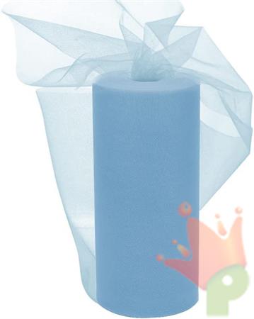 ROTOLO TULLE TURCHESE 36X20MT