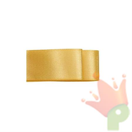 NASTRO RASO GIALLO ORO 10X50MT