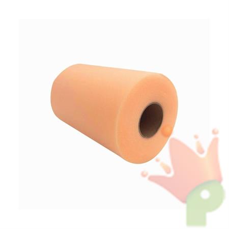 DECO TULLE CM25X100MT SALMONE