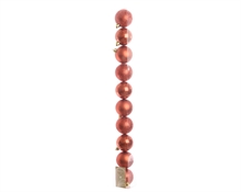 PALLINE PER ALBERO IN TUBO 10 PZ dia6cm