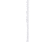 GHIRLANDA BIANCA FROSTED 1x120cm