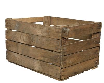 CASSETTE DI LEGNO 40X50X30 USATA PER RACCOLTA MELE