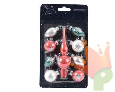 PALLINE NATALIZIE PER ALBERO MINI