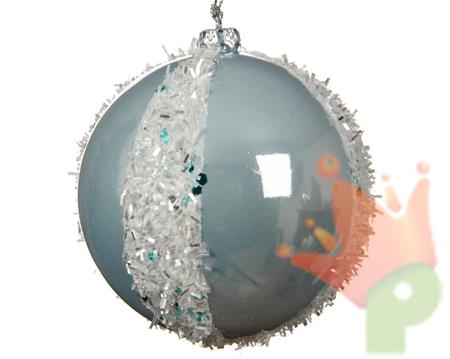 PALLINA NATALIZIA 8CM DECORAZIONE ASSORTITA