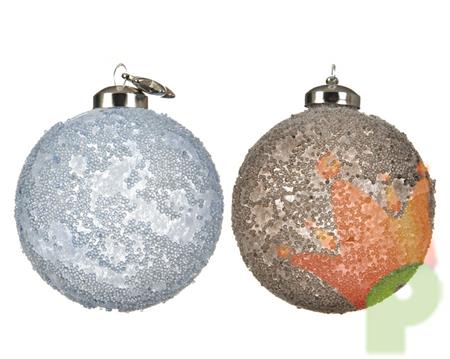 PALLINE NATALIZIE 8CM DECORAZIONE ASSORTITA