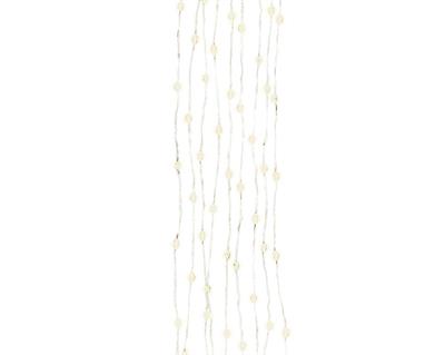 CATENA LUMINOSA 80CM 60 MICRO LED LUCE CALDA