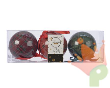 PALLINA SCOZZESE 8 CM BOX DA 3