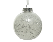 PALLINA PER ALBERO 10CM BIANCA