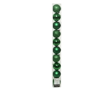 PALLINE PER ALBERO 60MM VERDE 10 PZ