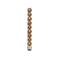 PALLINE PER ALBERO DI NATALE 6CM ORO 10PZ