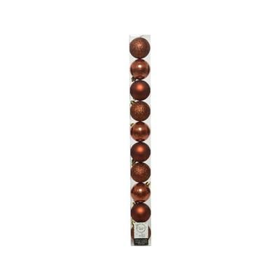 PALLINE PER ALBERO 60MM RAME 10 PZ