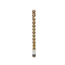 PALLINE ORO PER ALBERO 3CM 14PZ