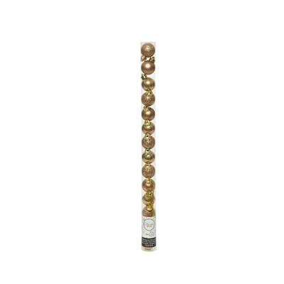 PALLINE ORO PER ALBERO 3CM 14PZ