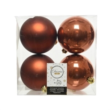PALLINE PER ALBERO 6 CM BISCOTTO 6PZ
