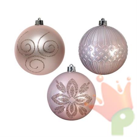 PALLINA PER ALBERO 10CM ROSA