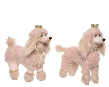 CANE PELUCHE 32 CM ROSA CIPRIA