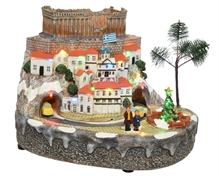 PAESAGGIO 20 CM ATENE CON LED