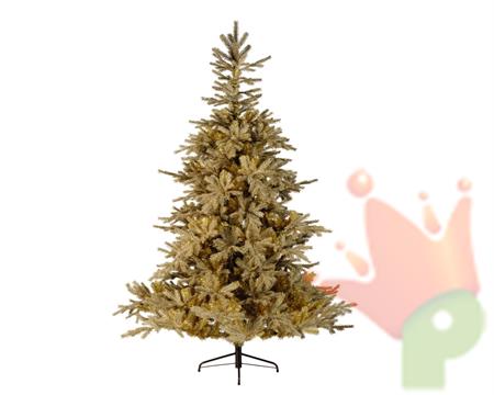 ALBERO 210 CM TIFFANY ORO GLITTER D. 150 CM