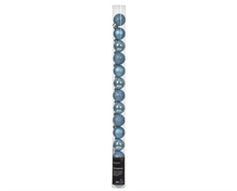 PALLINE DI NATALE AZZURRE 3 CM CONFEZIONE 14 PZ