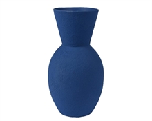 VASO IN TERRACOTTA BLUE SCURO H.30X16 CM