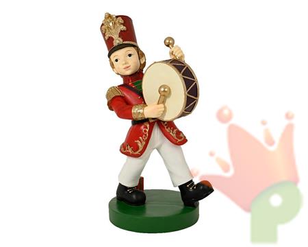 BAMBINO CON TAMBURO IN POLIRESINA H.50X33,5X22,5 CM