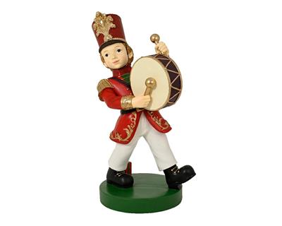 BAMBINO CON TAMBURO IN POLIRESINA H.50X33,5X22,5 CM