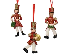 PENDENTE SOLDATO IN POLIRESINA H.12 CM 3 ASS