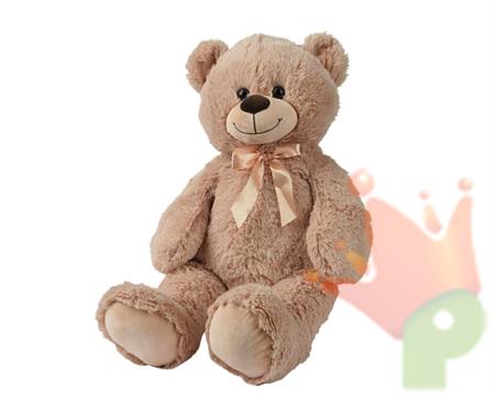 PELUCHE ORSETTO CON FIOCCO H.75 CM