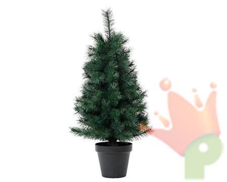 MINI ALBERO CANADA SPRUCE VERDE IN VASO H.75 CM