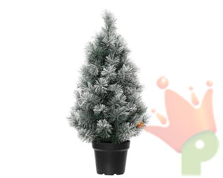 MINI ALBERO CANADA SPRUCE INNEVATO IN VASO H.90 CM