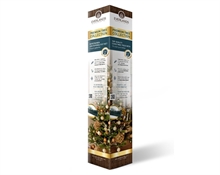 Presentation colomn es-it-po-no cardboard